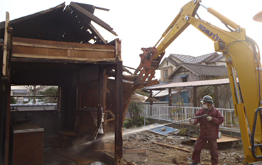 民間家屋解体工事